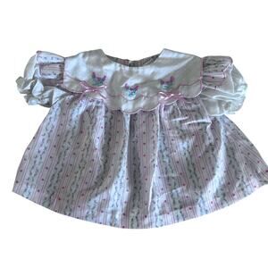 Mayfair Vintage Floral Baby Dress - Size 0-3 Months - Excellent